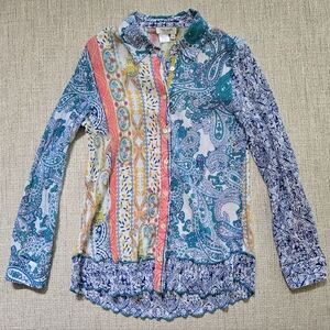 Tru Luxe Button Down Top